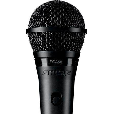 Shure PG Alta PGA58-XLR Cardioid Dynamic Vocal Microphone - XLR-XLR Cable - Soundporium Music Store