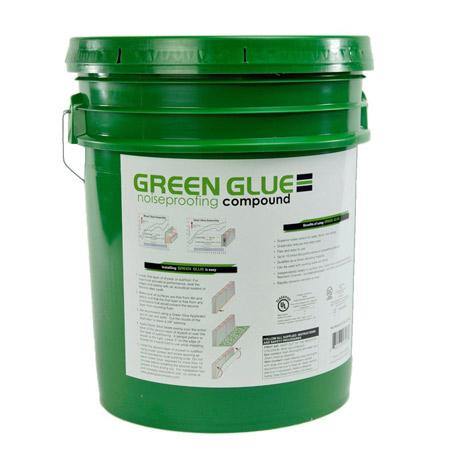 Green Glue RGG400110 Damping Compound Acoustic Glue 5 Gallon Pail Acoustic Treatment Acoustic Foam, Acoustic Treatment, Green Glue, Pro-Audio, RGG400110 tecnec