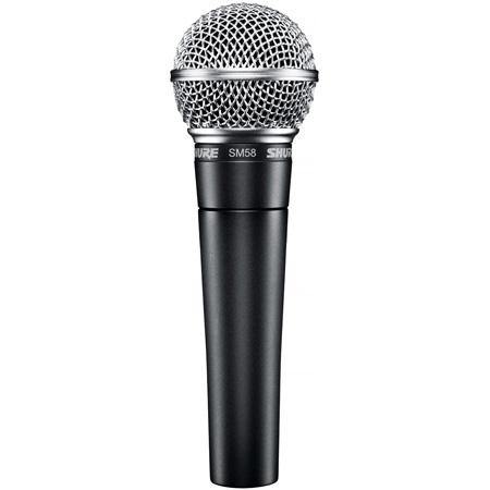 Shure SM58-LC Handheld Dynamic Cardioid Microphone - Cable Not Included - Soundporium Music Store